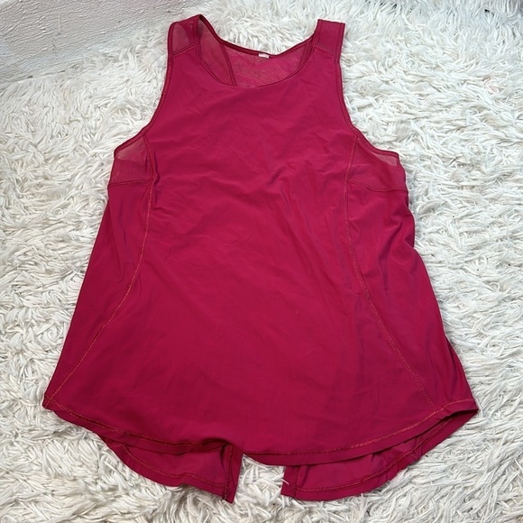 🔥$SALE$🔥 Lululemon Sculpt Tank *Tie Back Violet Red - Picture 1 of 3